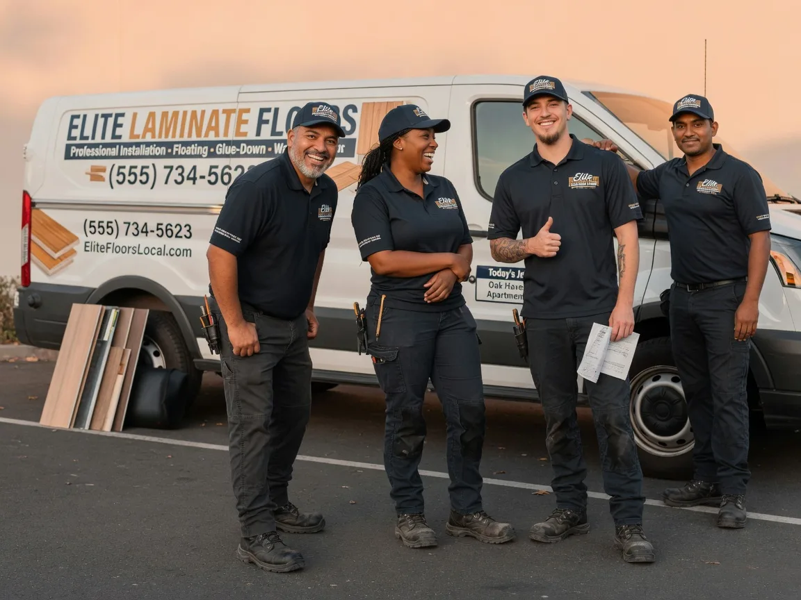 Laminate flooring installation company in Iron Ridge, WI